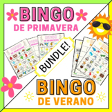 Spring Bingo & Summer Bingo in Spanish   Spanish Bingo BUN
