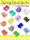 Spring Bird Clip Art (Graphics for Commercial Use)