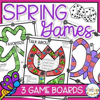 Preview of Spring Board Games | Team Building and Getting to Know You