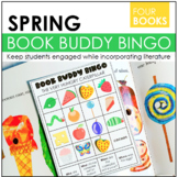 Spring Speech Language Activities | Book Companion Bingo