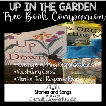 Preview of Up In the Garden and Down in the Dirt - Book Companion FREEBIE