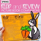 Spring Book Companions for Speech Therapy - Easter and Spring