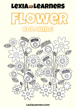 Preview of Spring Coloring Activity