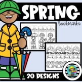 Spring Bookmarks| Printable Spring Bookmarks to Color| Rea