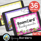 Spring Boom Card™ Background Borders (Clipart) Set #2