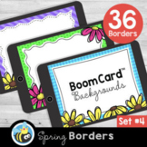 Spring Boom Card™ Background Borders (Clipart) Set #4