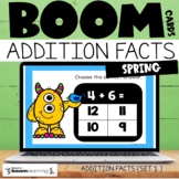 Spring Boom Cards™ Addition Facts Set 1