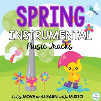 Preview of Spring Brain Break, Music & Movement Instrumental Background Tracks