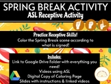 Spring Break Activity - American Sign Language