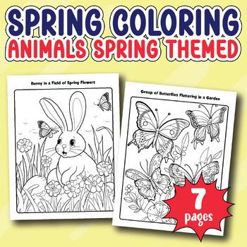 First Coloring Book, Animals Coloring Book, Cute Coloring Pages