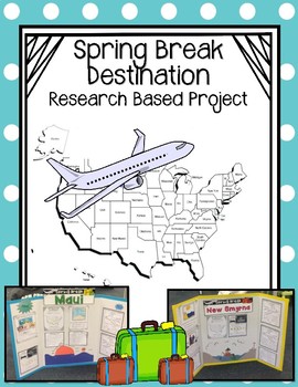 Preview of Spring Break Destination: Project Based Research