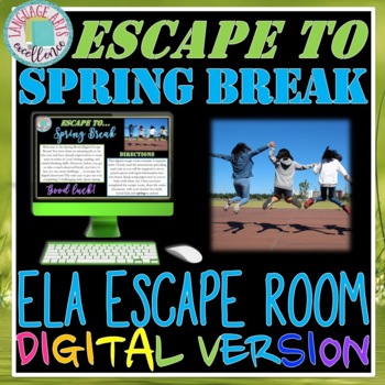 Preview of Spring Break Digital Escape Room