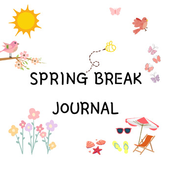 Preview of Spring Break Journal Cover Art
