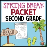 Spring Break Packet for 2nd Grade | HOME LEARNING