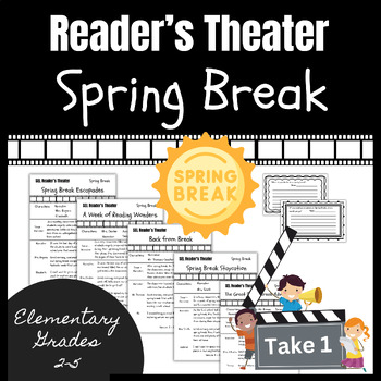 Preview of Spring Break Reader's Theater Scripts FUN Plays Perfect for Distracted Kids