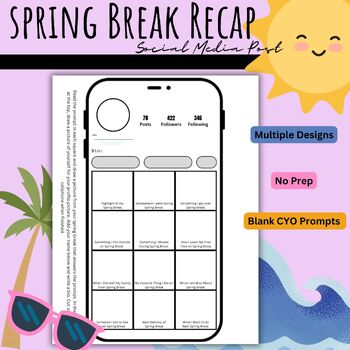 Preview of Spring Break Reflection- Social Media Post