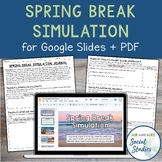 Spring Break Simulation | Last Day Before Spring Break Activity