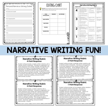 Spring Break Tales: A Personal Narrative Journal and Writing Resource