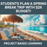 Spring Break Trip | Budget | Personal Finance | High Schoo