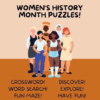 Preview of Spring Break: Women’s History Month Puzzles!