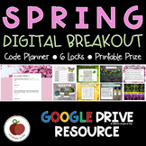 Spring Breakout - Spring Escape Room - Spring Activities -