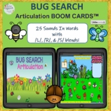 Spring Bug Search Articulation Boom Cards™