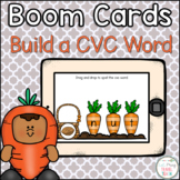 Spring Build a CVC Word Boom Cards