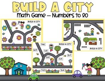 Preview of Spring Build a City | Counting Towers | Independent Math Center