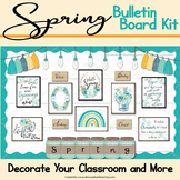 Spring Bulletin Board | BOHO Classroom Décor | Farmhouse C