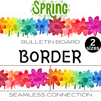 Spring Bulletin Board Border - Free - Back to School - Commercial Use ...