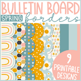 Spring Bulletin Board Borders