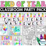 End of the Year Activities Awards Coloring Pages Summer Bu