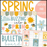 Spring Bulletin Board Decor and Posters for Classroom