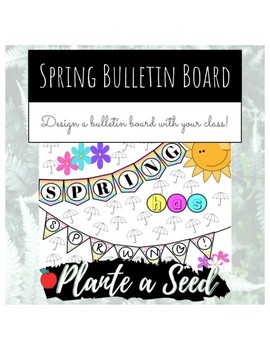 Preview of Spring Bulletin Board  -  FREEBIE