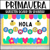 Spring Bulletin Board In Spanish | Hola Primavera