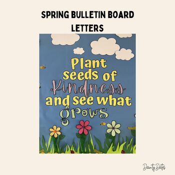 Preview of Spring Bulletin Board Kit