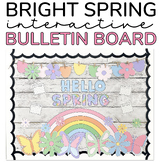 Spring Bulletin Board Kit & Spring Door Decor with Butterf