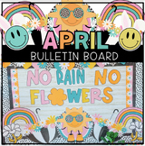 Spring Bulletin Board Kit - No Rain No Flowers