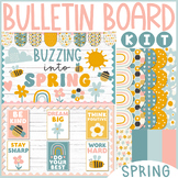 Spring Bulletin Board Kit with Posters, Display, and Borde