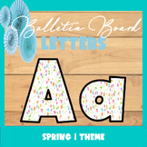 Spring Bulletin Board Lettering