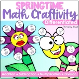 Spring Bulletin Board Math Craft with Cross-Curricular Wri