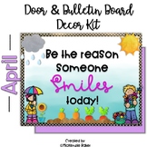 Spring Bulletin Board and Door Decor Kit