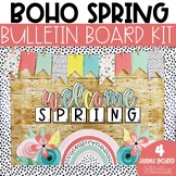 Boho Spring Bulletin Board or Door Decor | Spring Bulletin