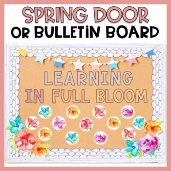 Preview of Spring Bulletin Board or Spring Door Decor