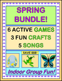 "Spring Bundle!" - Active Games, Crafts, and Songs for Ind