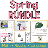 Spring Bundle For Math, Reading and Speech Skills