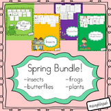 Spring Bundle! (Frogs, plants, butterflies, insects)