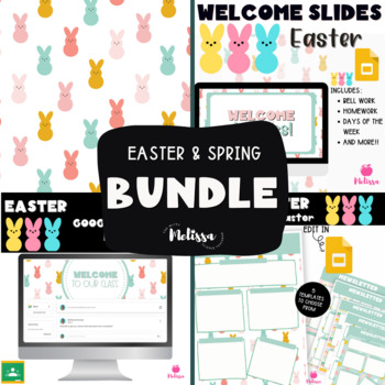 Preview of Spring Bundle | Google Slides Templates | Easter Bundle