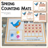 Spring Bundle Math Ten Frame Counting Mats