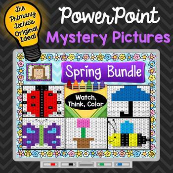 Preview of Spring Bundle Watch, Think, Color Games